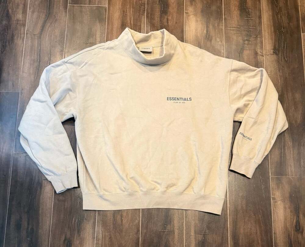 Essentials × FOG × Fear of God Pull-Over Mockneck String Sweatshirt